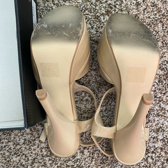 Nude platform heels, size 7. Brand is Helens Heart 💟 - Picture 5 of 5